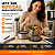 Kit 4 Potes Herméticos Inox 450ml com Tampa para Marmita e Alimentos - Imagem 6