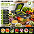 Cortador Multi Fatiador 13 em 1 Nicer Legumes Frutas com 8 Lâminas Inox Cinza - Imagem 4
