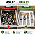Organizador de Talheres para Gaveta Branco 5 Compartimentos 32cm - Imagem 3