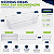 Organizador Multiuso Transparente 38cm para Gaveta Armário Geladeira - Imagem 3