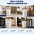 Lixeira Max Toc 6 Litros Branca com Tampa Click para Banheiro Cozinha - Imagem 6