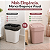 Lixeira 4 Litros Rose com Tampa Click Compacta Saquinho Oculto - Imagem 2
