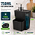Dispenser Detergente 750ml com Porta Esponja Organizador de Pia Preto - Imagem 5