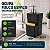 Dispenser Detergente 750ml com Porta Esponja Organizador de Pia Preto - Imagem 3