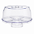 Conjunto Elegance 5 em 1 Cristal Boleira Petisqueira Saladeira 29,5cm - Imagem 1