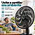Hélice Ventilador Mondial 40cm 8 Pás Super Turbo Vtx Preto - Imagem 2