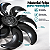 Hélice Ventilador Mondial 40cm 8 Pás Super Turbo Vtx Preto - Imagem 3