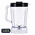 Copo Liquidificador Compatível Oster Power 1400 Full OLIQ610 com Lâmina e Tampa Preta - Imagem 1