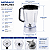 Copo Liquidificador Compatível Mondial L-850 L-900 com Lâmina e Tampa Preta - Imagem 2