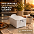Açucareiro Elegance 250ml com Tampa e Colher Branco para Cozinha e Café - Imagem 2