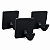 Gancho Xtreme Compact Multiuso Adesivo Parede Sem Furo Preto - Imagem 1