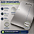 Tábua de Corte Inox Grande 39x29cm Gourmet Multiuso 0,8mm - Imagem 3