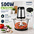 Processador Triturador de Alimentos 2L 500W Copo de Vidro 4 Lâminas 127V - Imagem 5
