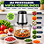 Processador Triturador de Alimentos 2L 500W Copo de Vidro 4 Lâminas 127V - Imagem 4