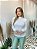 Blusa Gola Alta Canelada Off White - Imagem 5