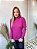 Blusa Gola Alta Canelada Rosa Fúcsia - Imagem 2