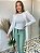 Conjunto Cardigã + Regata Off White - Imagem 4