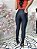 Calça Prada Alice Preta com Couro Preto - Imagem 3