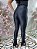 Calça Prada Alice Preta com Couro Preto Verniz - Imagem 4