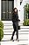 Calça Prada Alice Preta com Couro Preto Verniz - Imagem 10
