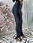 Calça Prada Alice Preta com Couro Preto Verniz - Imagem 3