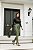 Calça Prada Alice com Couro Verde Militar - Imagem 10
