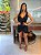 Vestido de Paetê Catarina Preto - Imagem 2