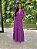Vestido Pérola Longo de Laise Uva - Imagem 1