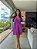 Vestido Camila Curto de Laise Uva - Imagem 4