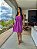 Vestido Camila Curto de Laise Uva - Imagem 1