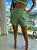 Short de Paetê Rebeca Verde Oliva - Imagem 1