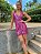 Vestido de Paetê Catarina Rosa Metálico - Imagem 2