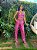 Calça Pantalona de Paetê Ângela Rosa Metálico - Imagem 2