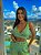 Top de Paetê Nina Verde Oliva - Imagem 2