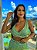 Top de Paetê Nina Verde Oliva - Imagem 3