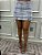 Short Saia de Tweed Chiara Azul Royal - Imagem 4