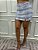 Short Saia de Tweed Chiara Azul Royal - Imagem 2