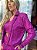 Blazer de Paetê Roma Rosa Fúcsia - Imagem 3