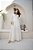 Vestido Pérola Longo de Laise Manga Bufante Off White - Imagem 6