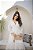 Vestido Pérola Longo de Laise Manga Bufante Off White - Imagem 7