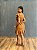 Vestido Pérola Curto de Laise Camel - Imagem 2