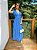Vestido Pérola Longo de Laise Azul Royal - Imagem 1