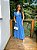 Vestido Pérola Longo de Laise Azul Royal - Imagem 4