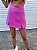 Short Saia Chiara Rosa Chiclete - Imagem 1