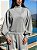 Blusa de moletom Louise Cinza - Imagem 1