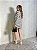 Blazer de Tweed Flora Branco com Preto - Imagem 4