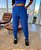 Calça Cenoura Marília Azul Royal - Imagem 1