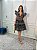 Vestido Glória Curto de Laise Bicolor Preto - Imagem 2