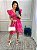 Vestido Glória Curto de Laise Bicolor Pink - Imagem 6