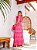 Vestido Glória Longo de Laise Bicolor Pink - Imagem 2